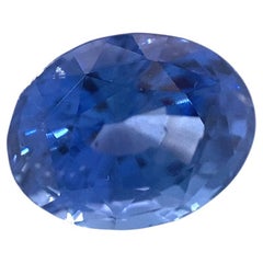 3.98ct Oval Blue Sapphire GIA Certified Sri Lanka