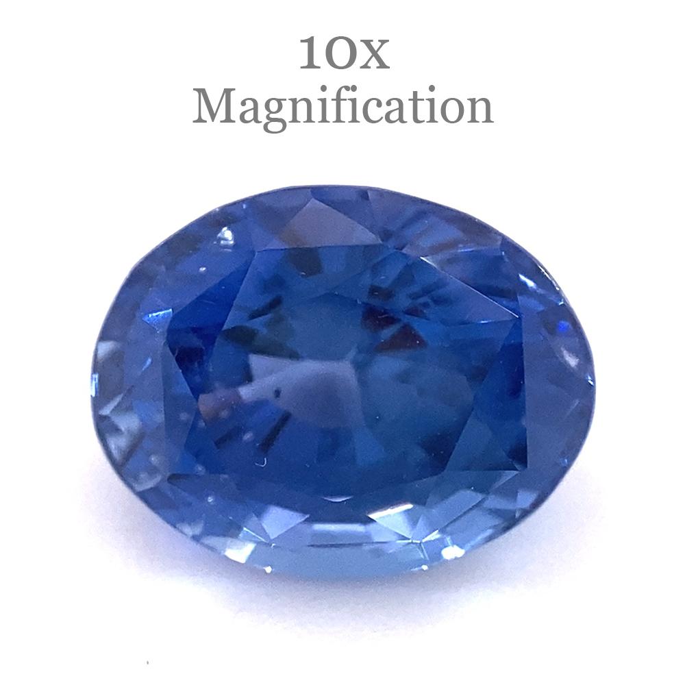 This is a stunning GIA Certified Sapphire


The GIA report reads as follows:

GIA Report Number: 2213962462
Shape: Oval
Cutting Style:
Cutting Style: Crown: Modified Brilliant Cut
Cutting Style: Pavilion: Step Cut
Transparency: Transparent
Color: