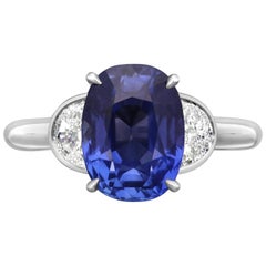 Sapphire Solitaire Rings