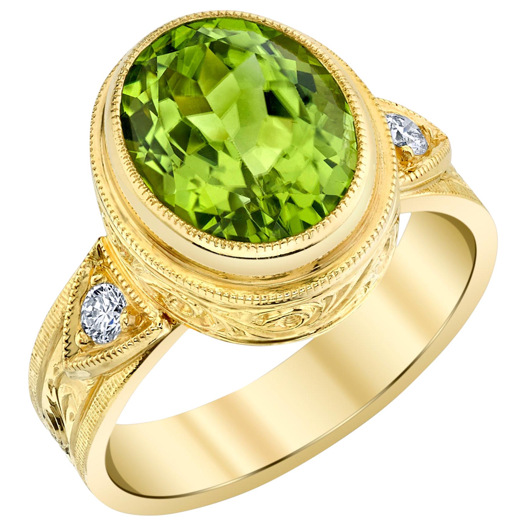 8.37CT Yellow Cushion Cut Diamond Splendid Engagement & Wedding Ring 14K Gold 