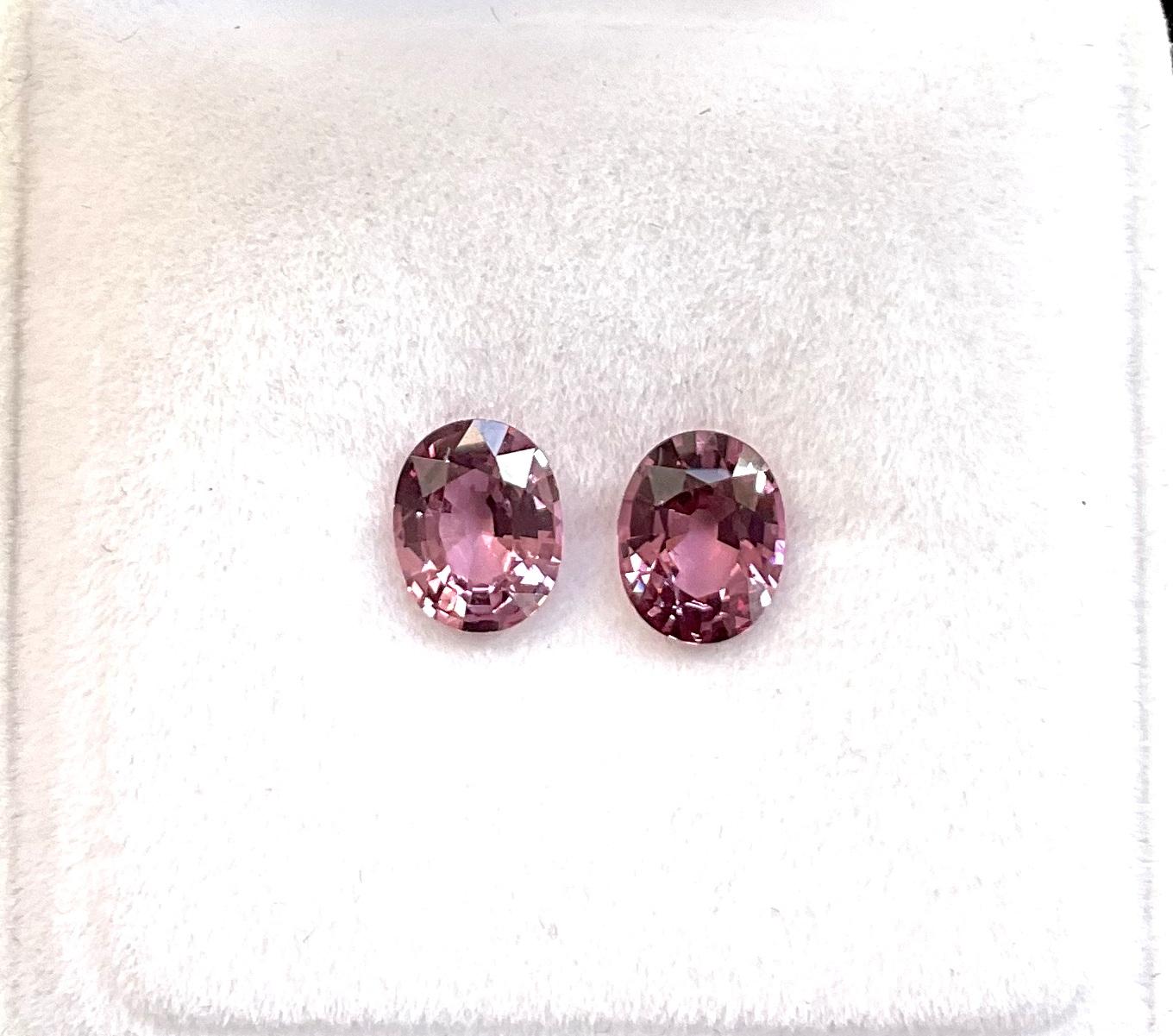 Women's or Men's 3.99 Carats Pink Spinel Top Quality Cut stone Oval For Jewelry Natural Gemstone For Sale