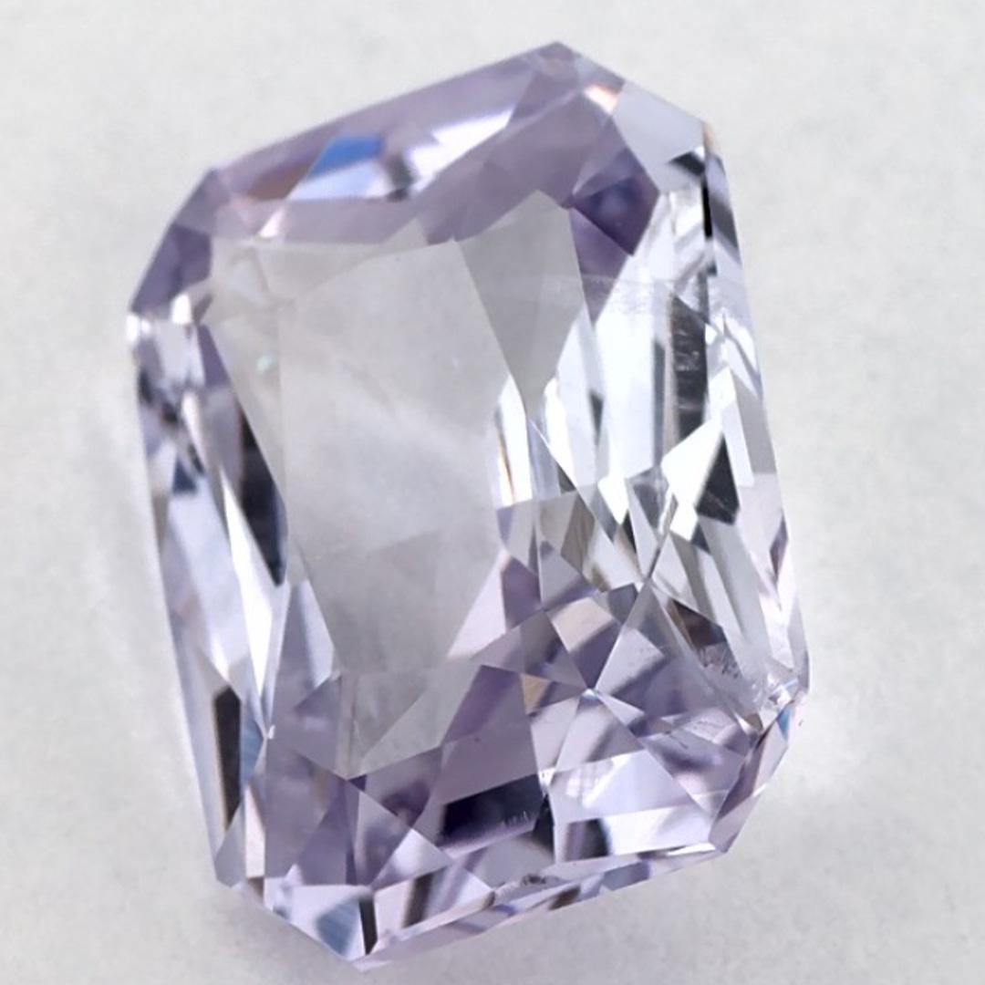 Donna 3.99 carati di zaffiro rosa radiante in vendita