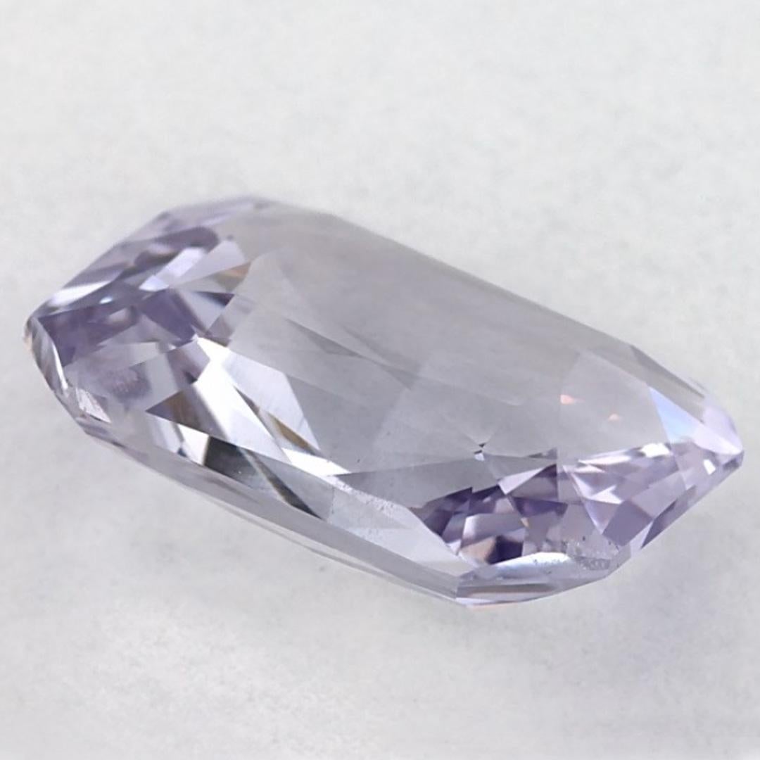 3.99 carati di zaffiro rosa radiante in vendita 1