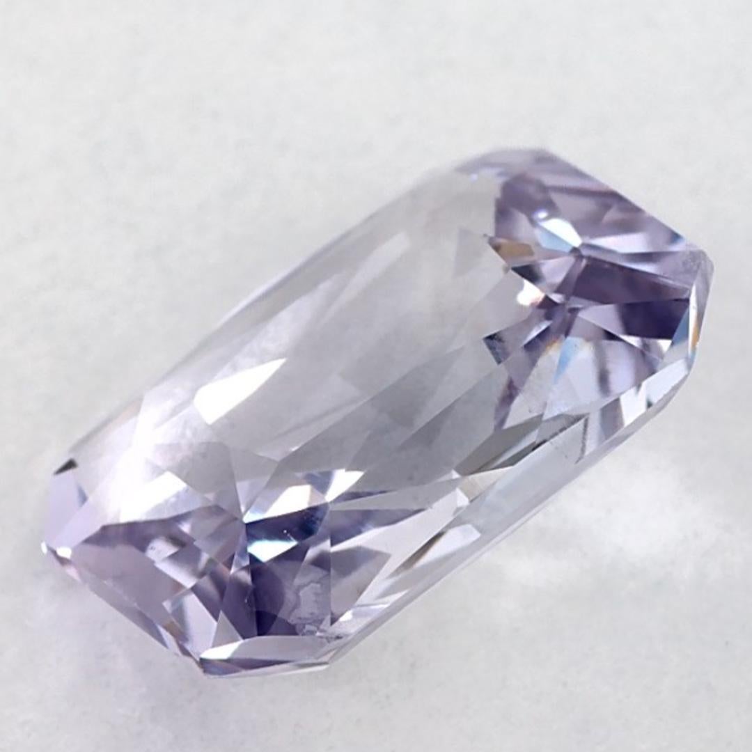 3.99 carati di zaffiro rosa radiante in vendita 3