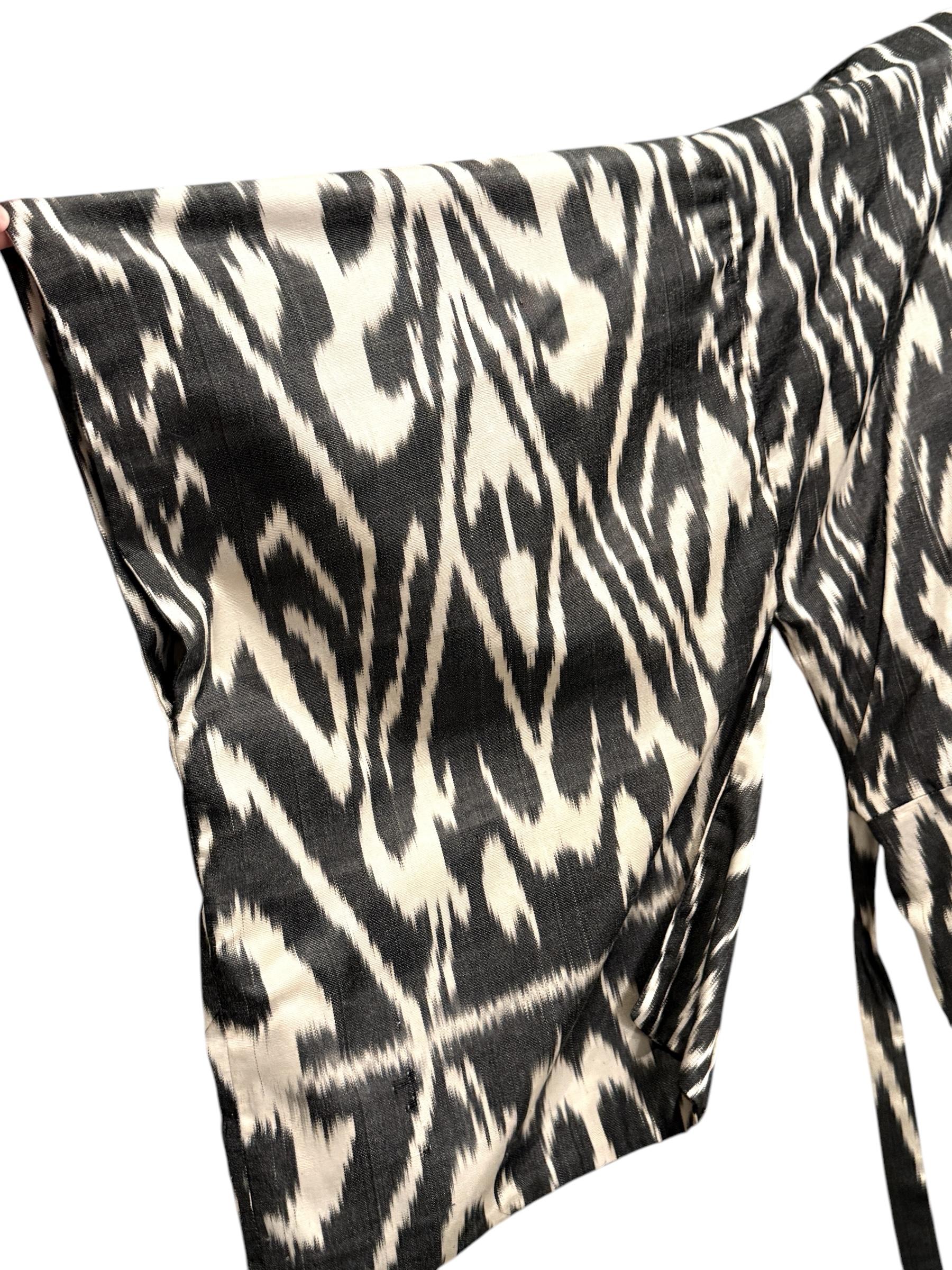 $3990 Neu mit Etiketten Oscar De La Renta Kimono-Mantel aus Seide im Angebot 6