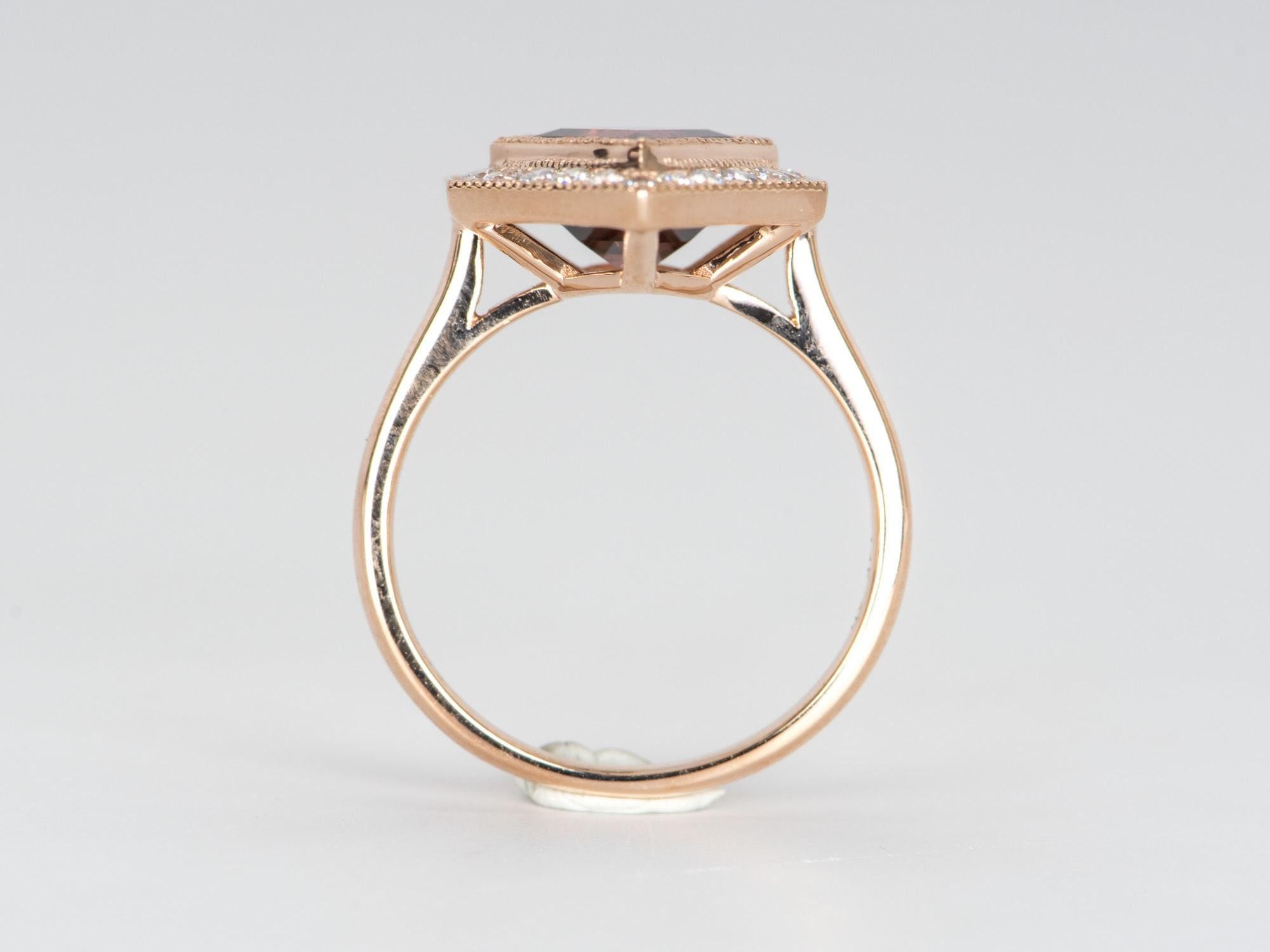 moissanite kite ring