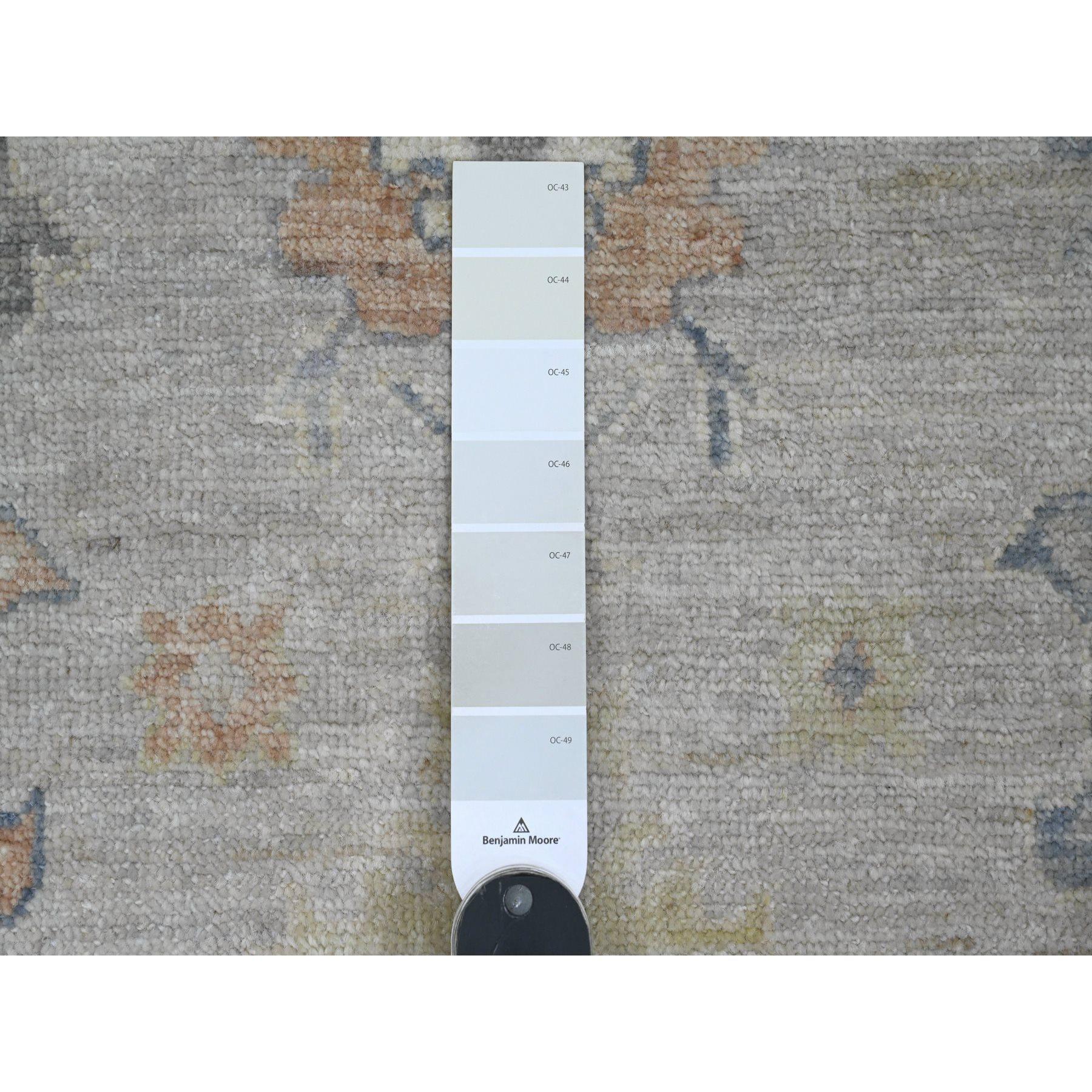 Afghano Tappeto Runner in lana annodato a mano 3'9 