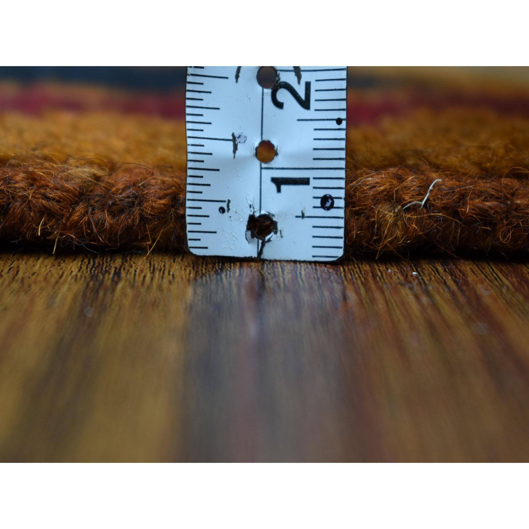 Hand-Knotted 3'9