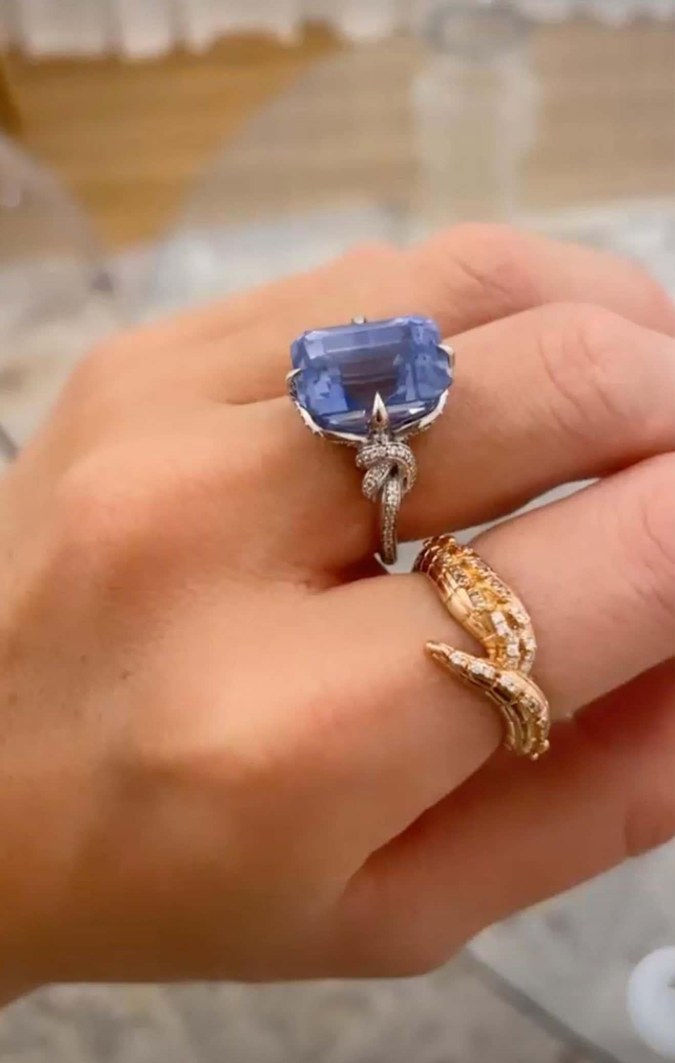 your rich bff engagement ring