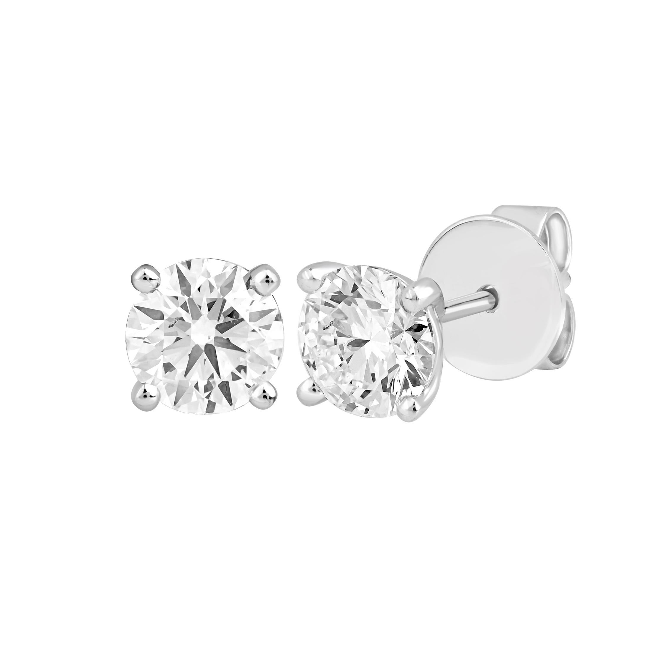 14K White Gold 3ct Diamond Stud Earrings – Lab Grown with Gemologist Certificate

Elevate your elegance with these timeless diamond stud earrings, crafted in luxurious 14K white gold. Featuring a total of 3 carats of brilliant lab-grown diamonds,