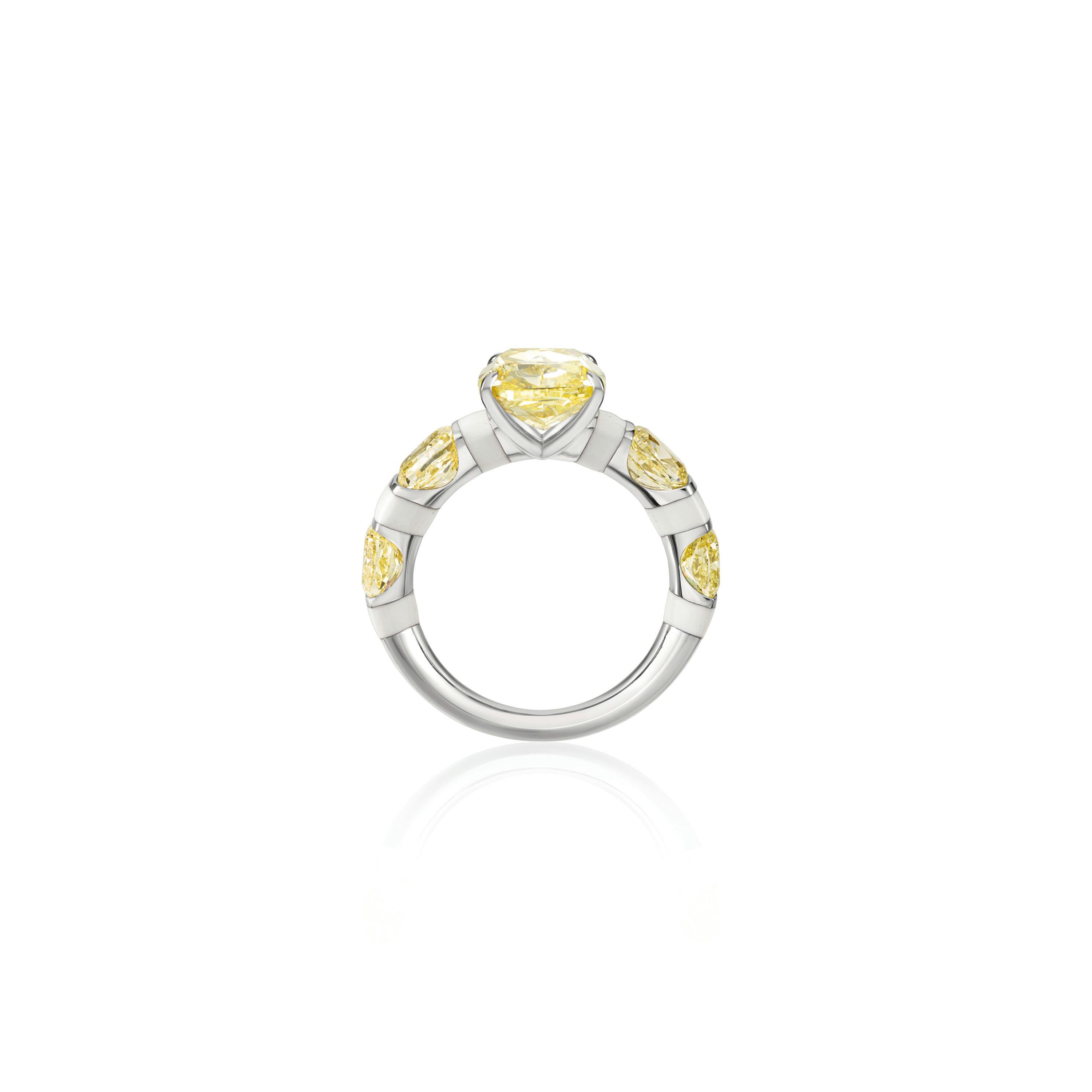 3ct yellow diamond