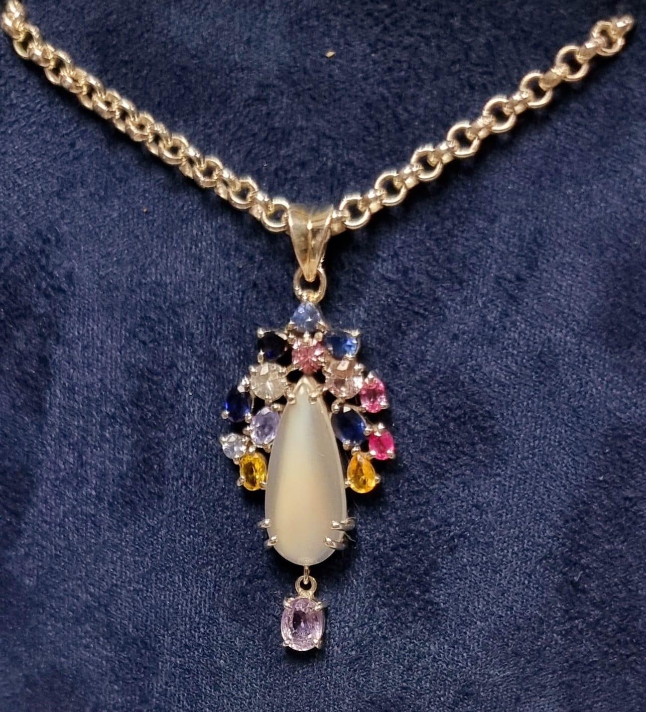 swarovski tarot necklace