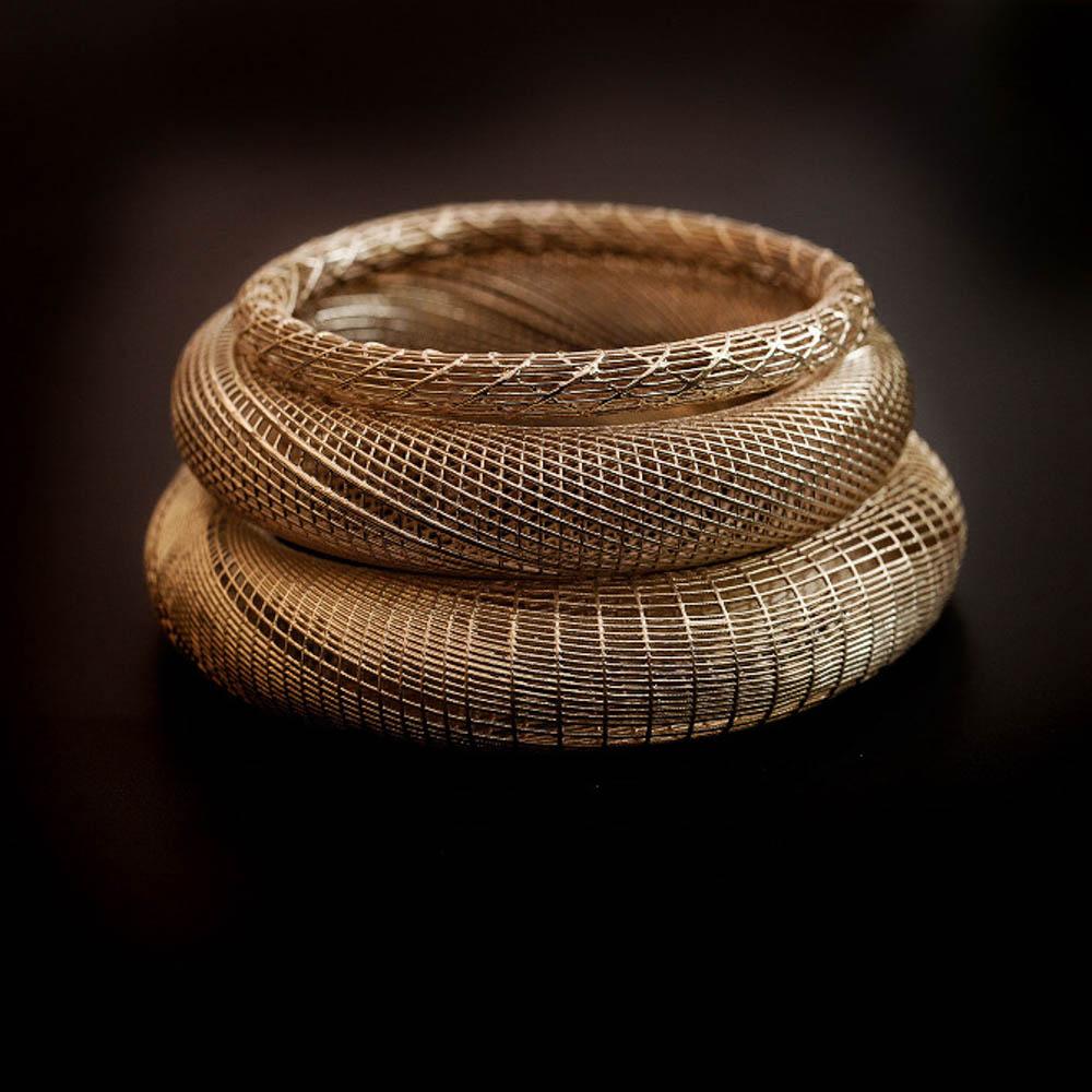 unique gold bangles