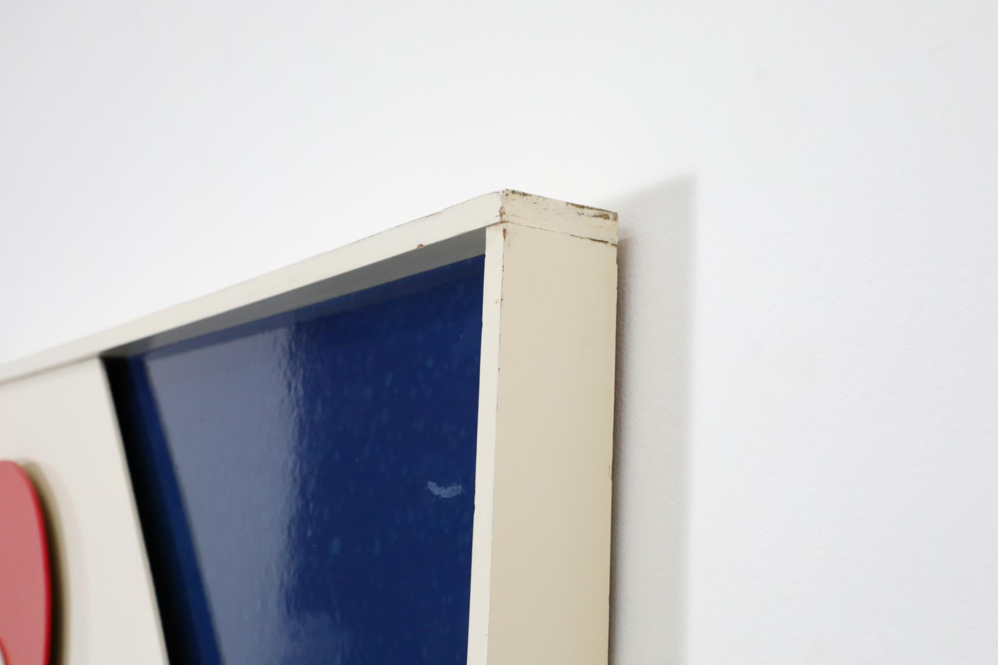 3D Bauhaus Inspired Art by Dutch Visual Artist Lejo den Hertog, 1969 For Sale 1
