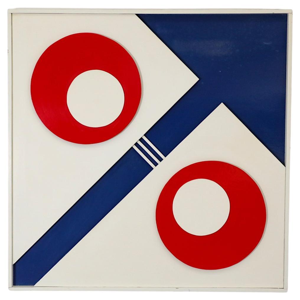 3D Bauhaus Inspired Art by Dutch Visual Artist Lejo den Hertog, 1969 For Sale