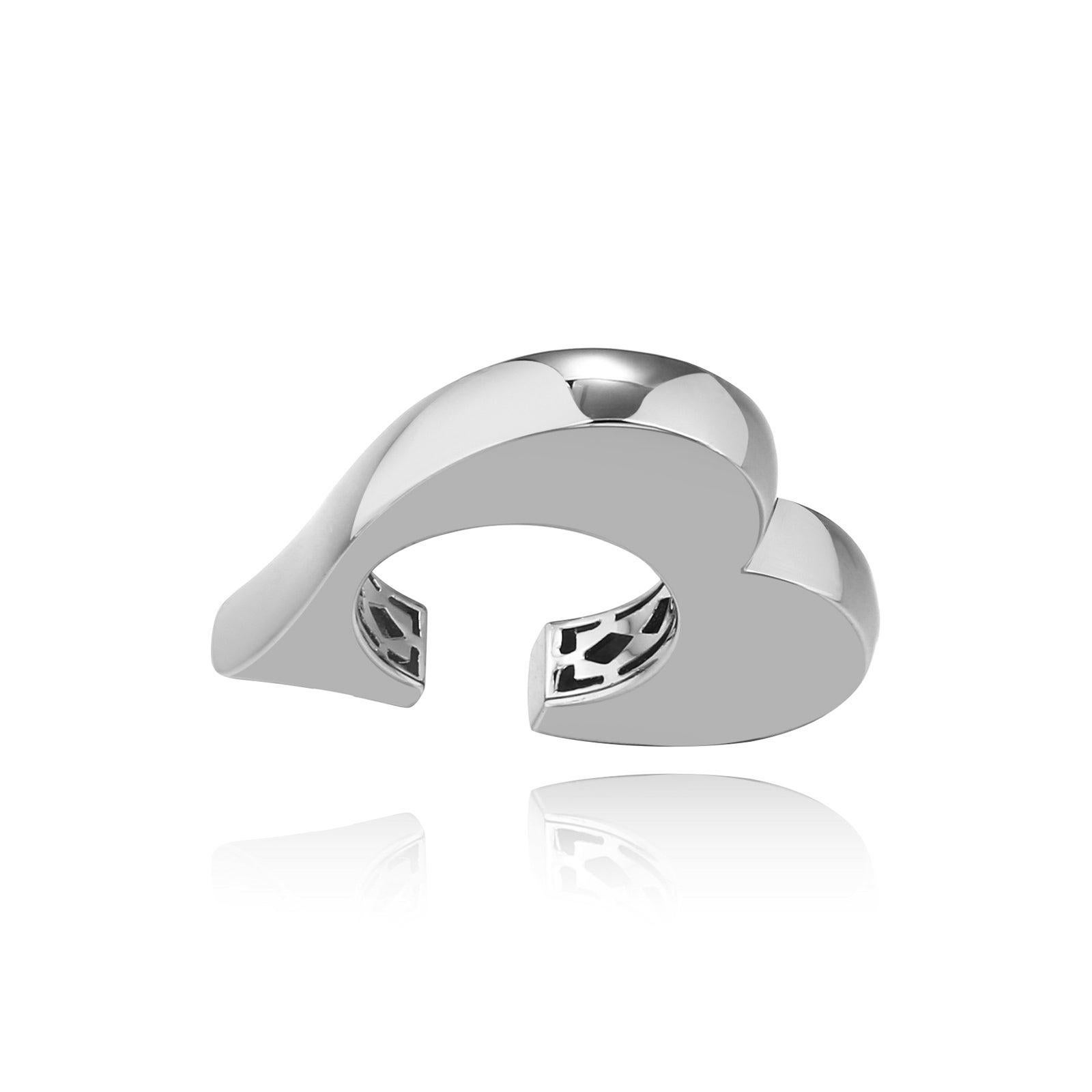 For Sale:  3D Heart Statement Ring 2