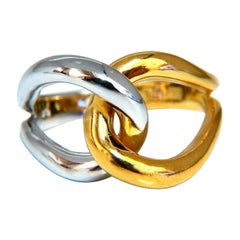 3D Knot Trend Ring 18 Karat Gold*