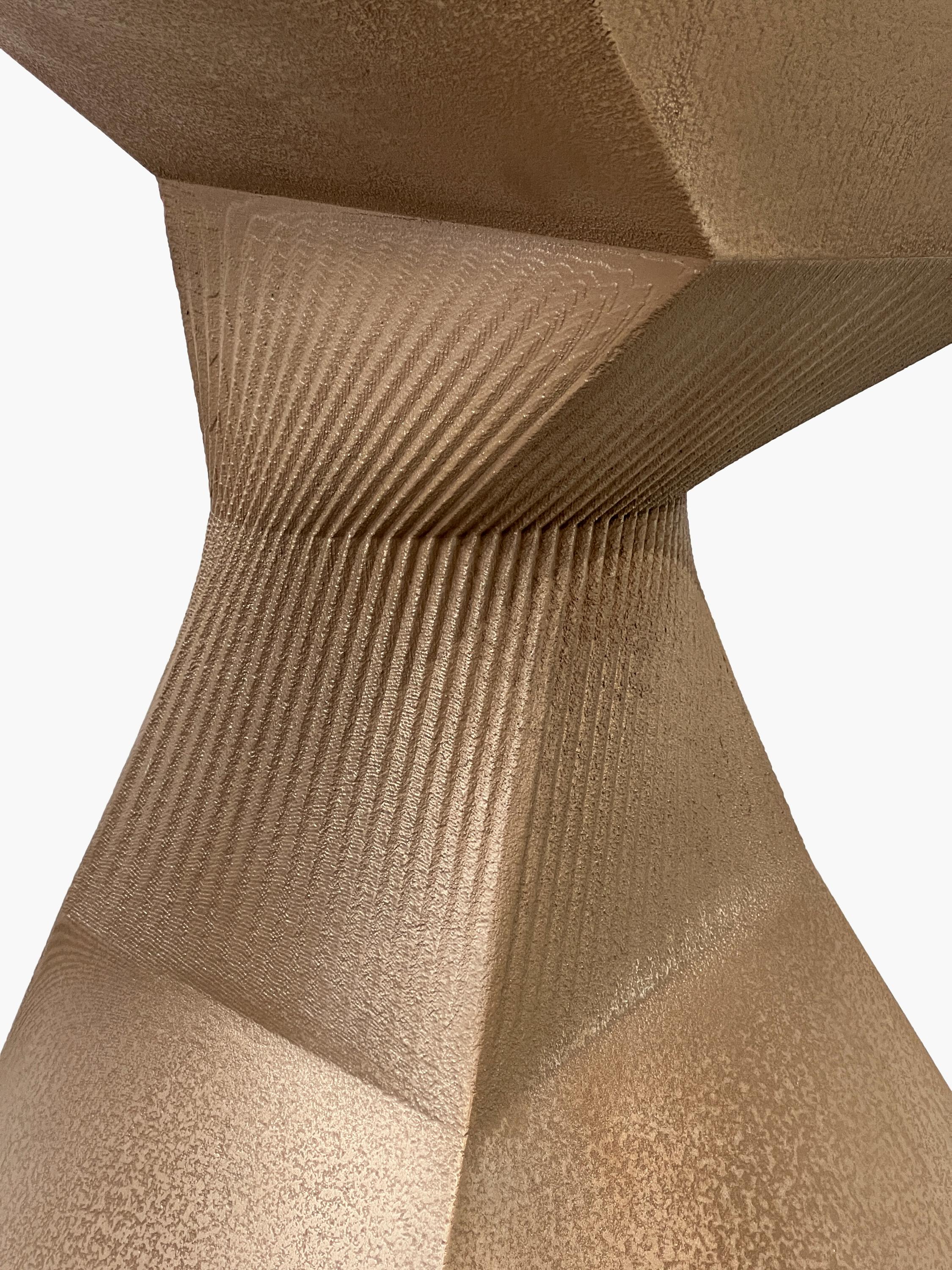 Placcato Tavolino in bronzo stampato in 3D 