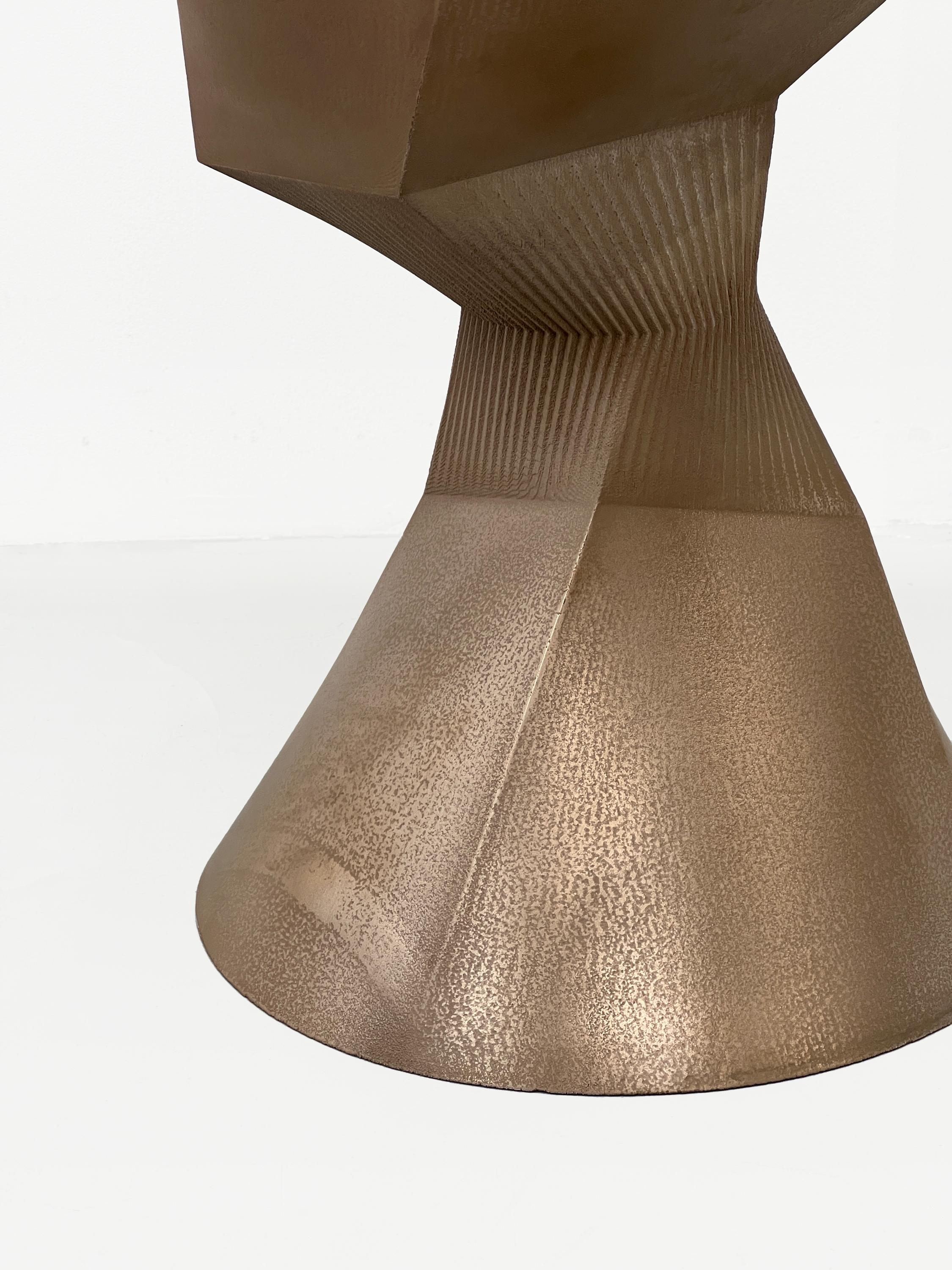 XXI secolo e contemporaneo Tavolino in bronzo stampato in 3D 