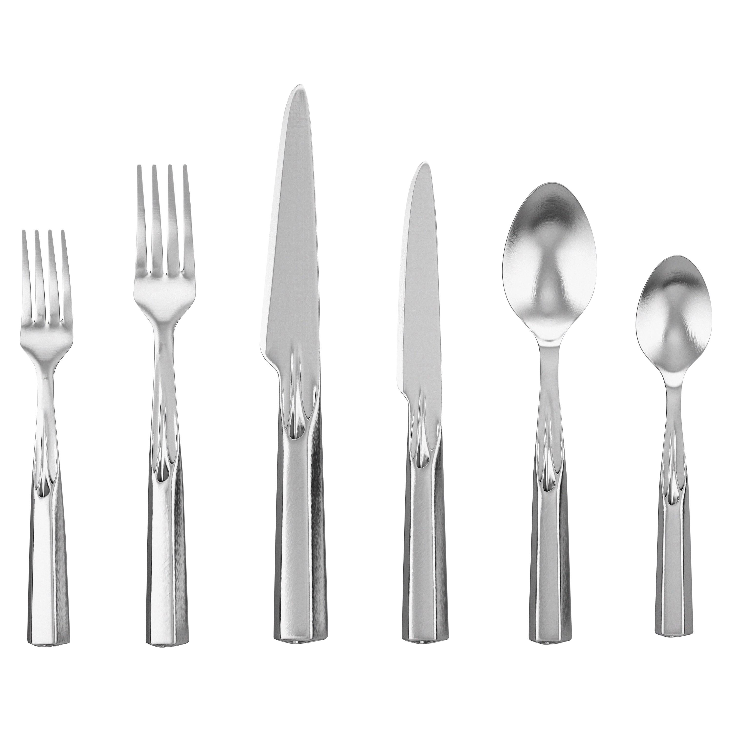 3D-Printed Stainless Steel Ice Breaker Flatware  For Sale