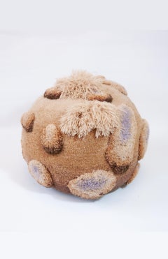 3D Wool Pouf by Alfhild Külper