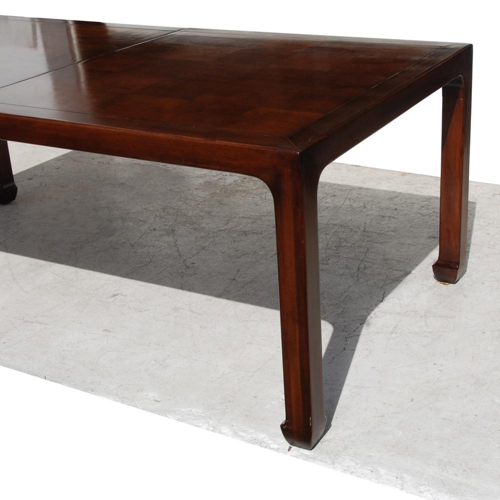 henredon dining table extendable