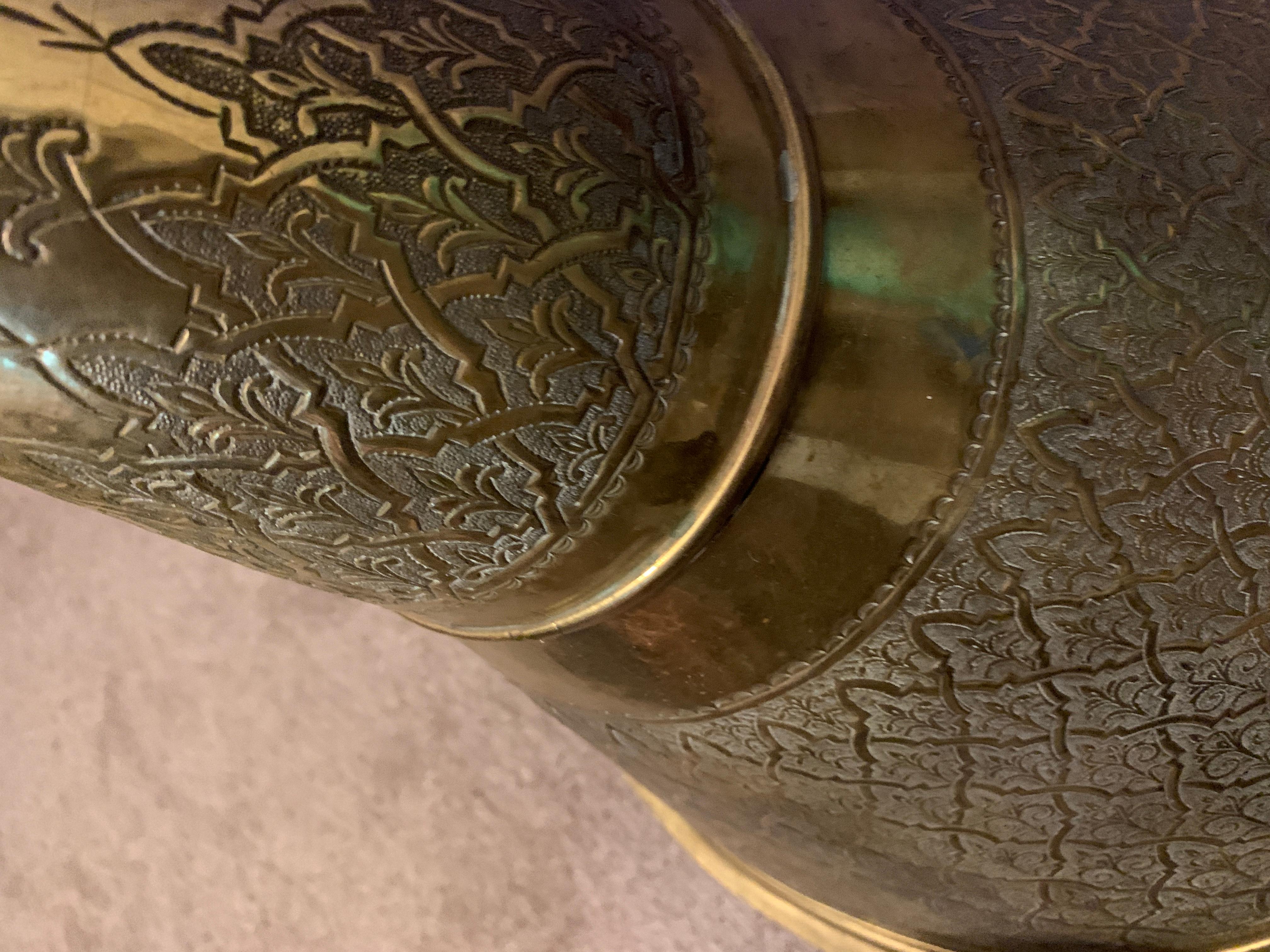 Moroccan Brass Tagine For Sale