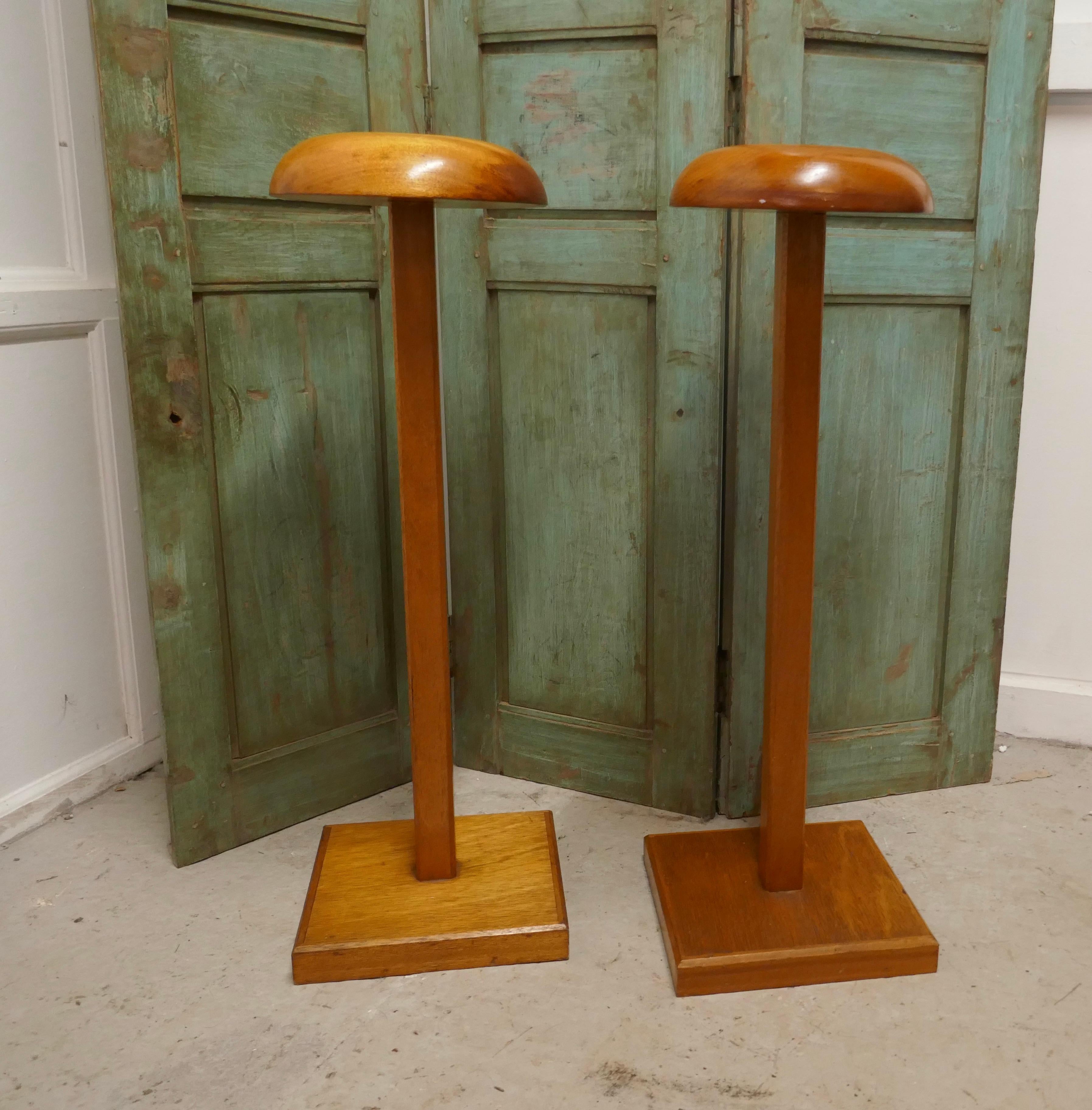 Belle Époque Taylor’s Wooden Fabric Display Stands For Sale