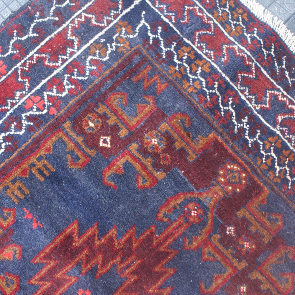 Other Hand Knotted Afghan Baluchi Rug For Sale
