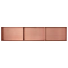 Estantería de pared 3G de chapa de aluminio anodizado de Jonathan Nesci