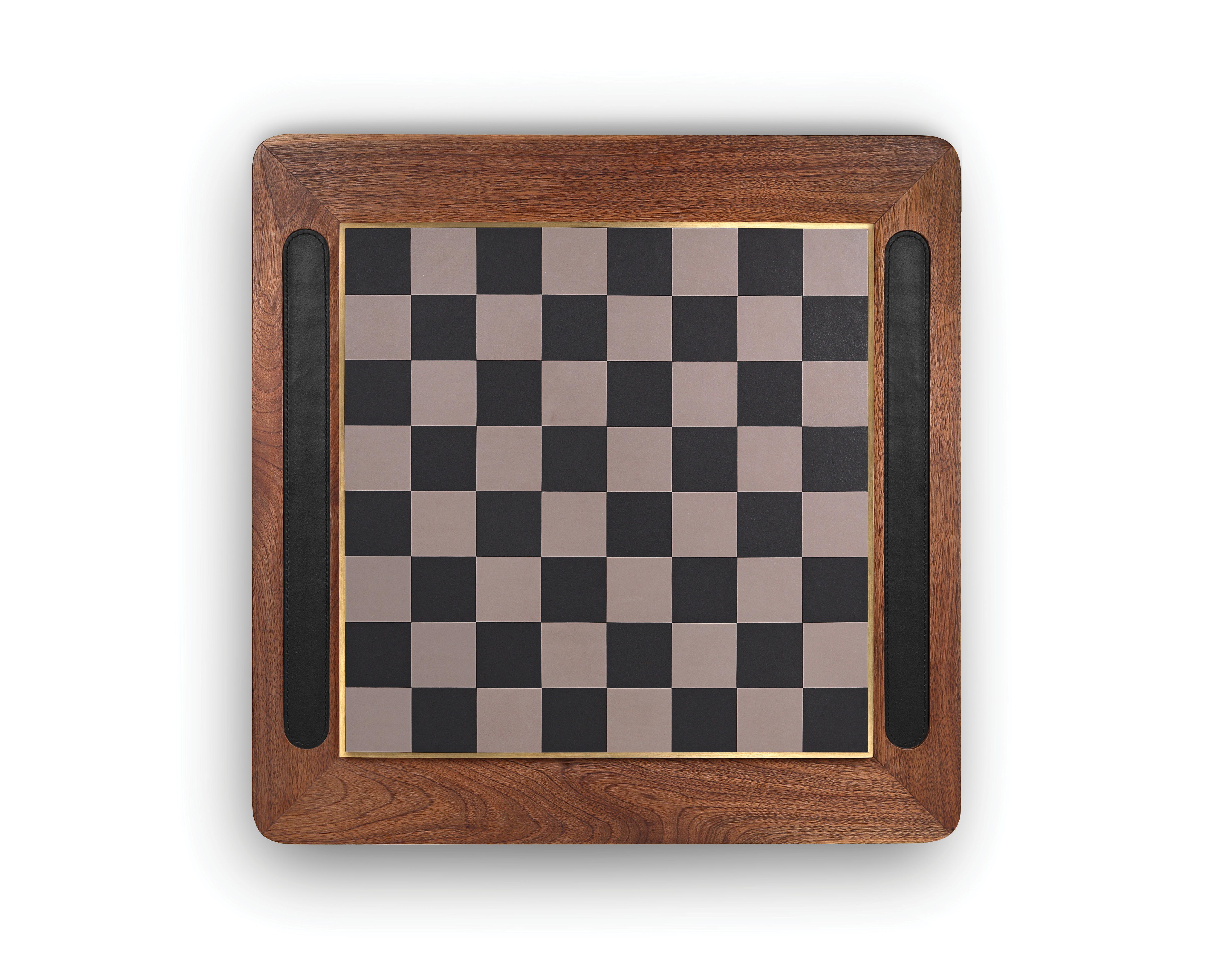 Indian 3L Shatranj Chess Set by Madheke For Sale