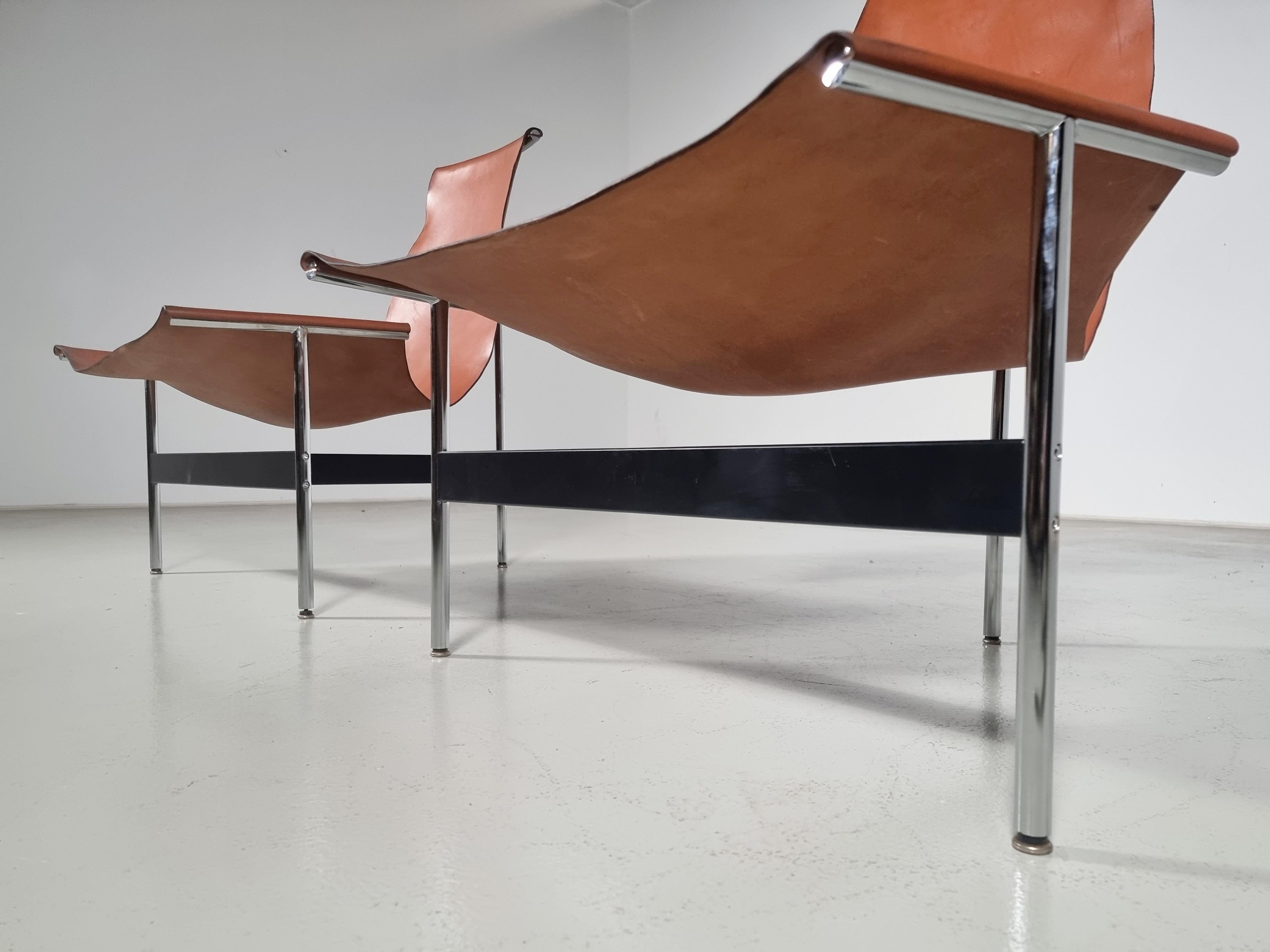 '3LC' T-Chairs by Katavolos, Littell and Kelley for Laverne International, 1950s For Sale 8