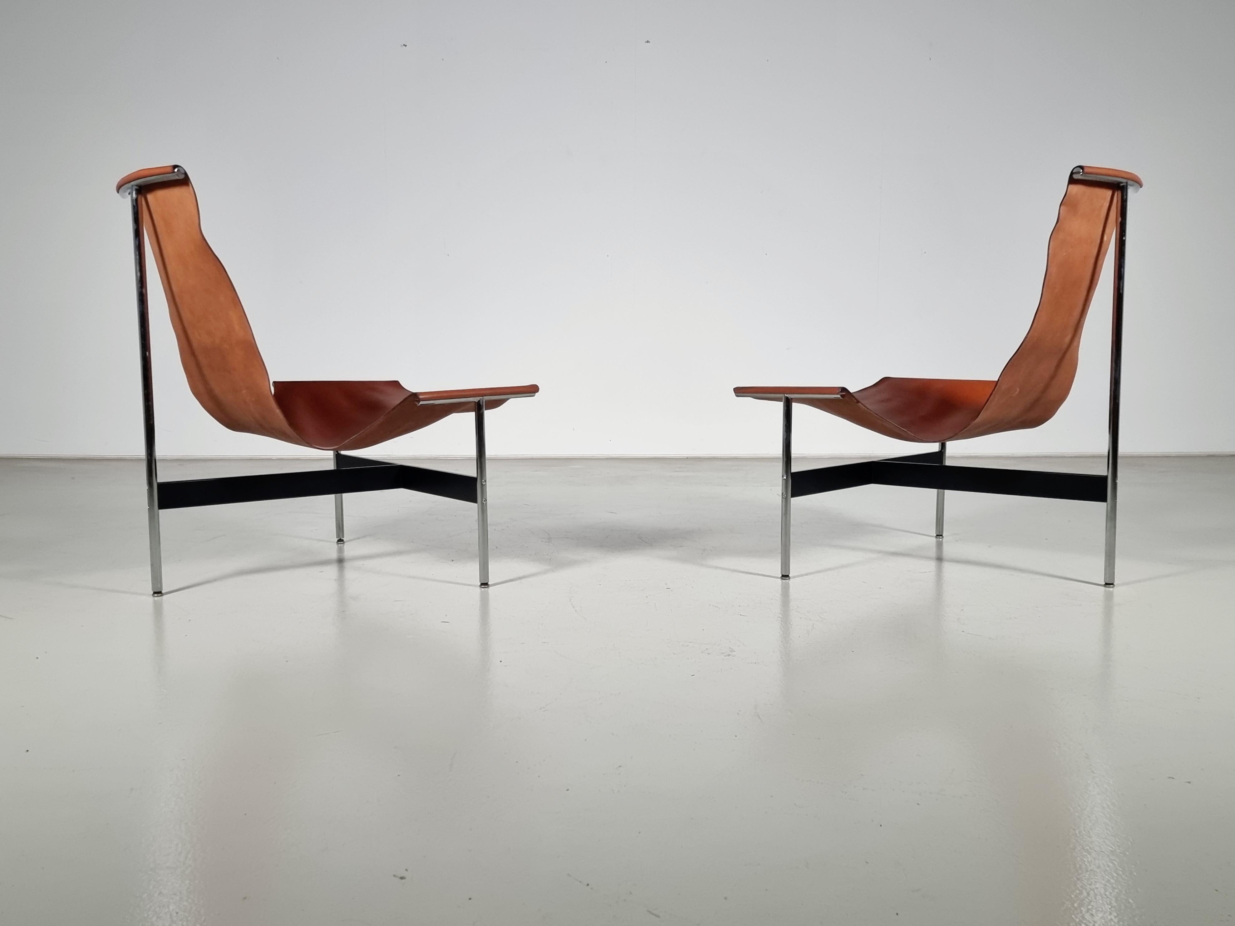 '3LC' T-Chairs by Katavolos, Littell and Kelley for Laverne International, 1950s For Sale 1