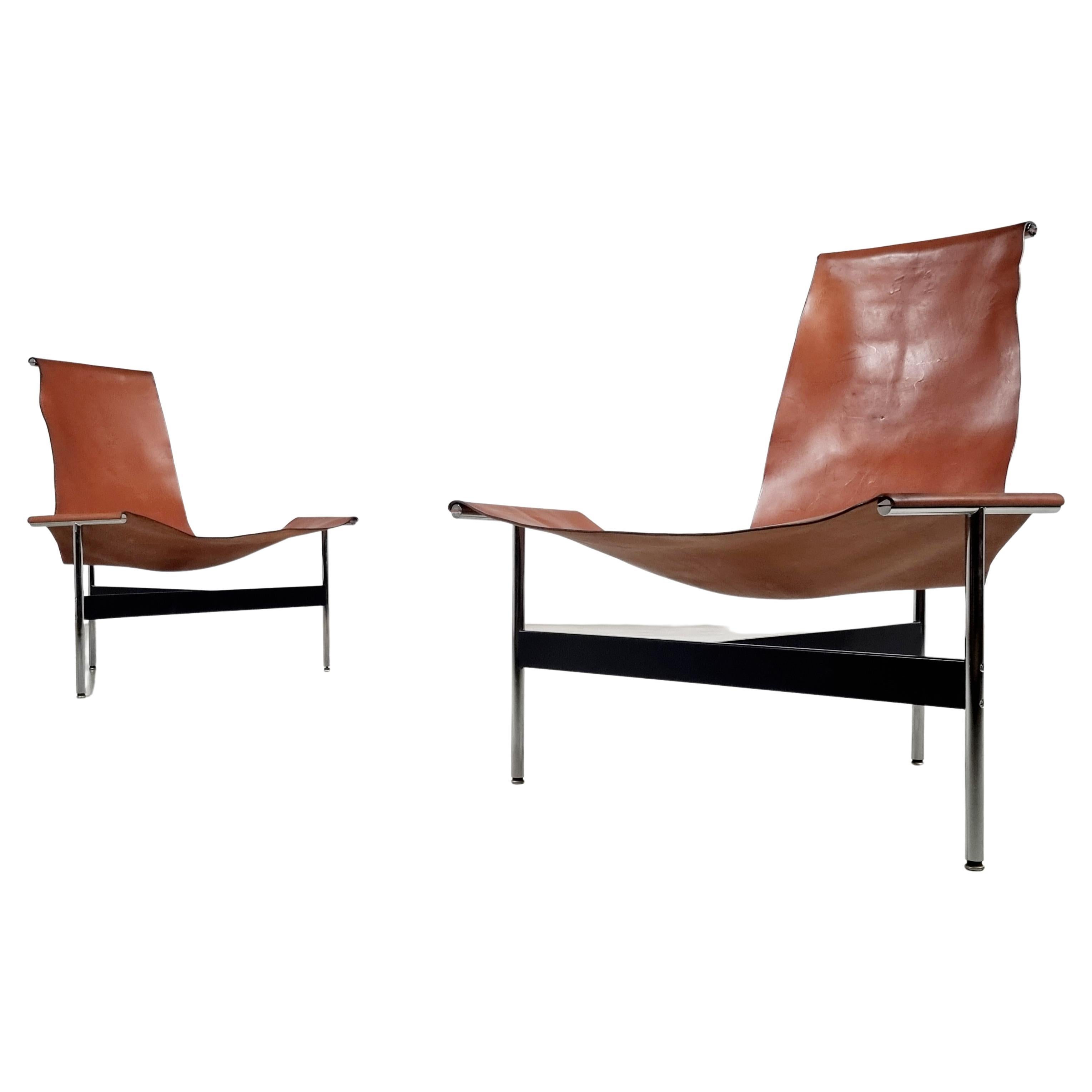 '3LC' T-Chairs by Katavolos, Littell and Kelley for Laverne International, 1950s