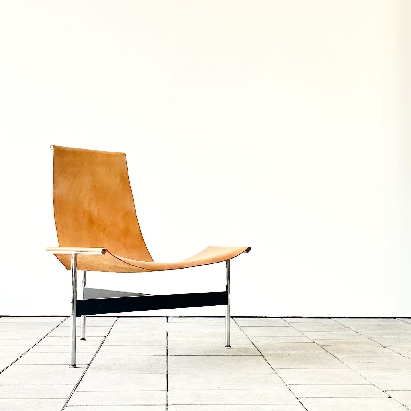 American 3LC T Lounge Chair by Katavolos Litell & Kelley for Laverne International For Sale