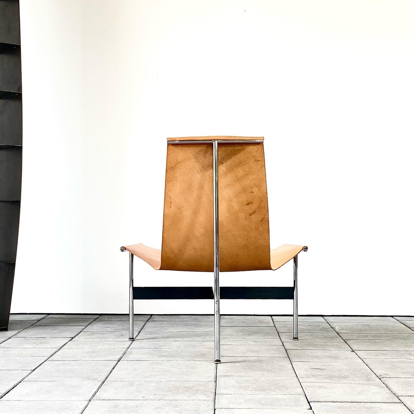 3LC T Lounge Chair by Katavolos Litell & Kelley for Laverne International In Good Condition For Sale In Offenburg, Baden Wurthemberg