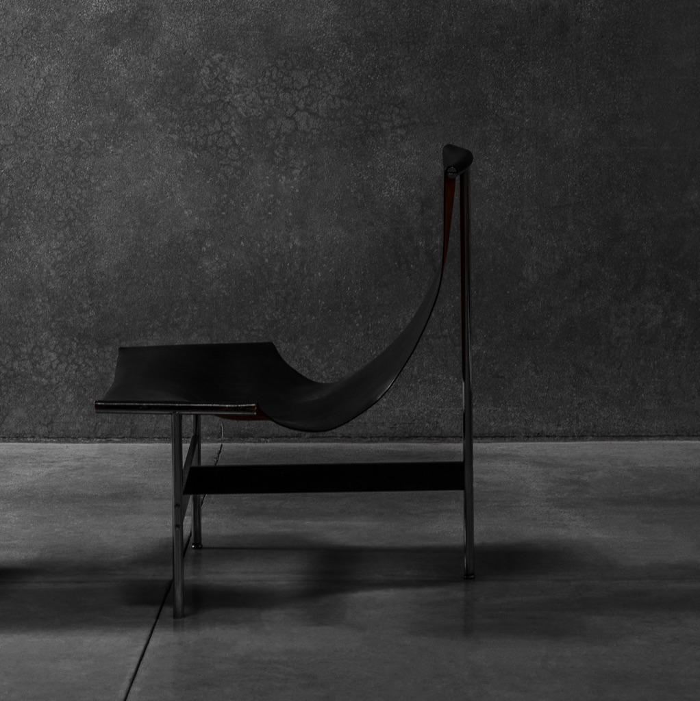 Acier Chaise longue 3LC T de Katavolos Litell & Kelley pour Laverne International en vente