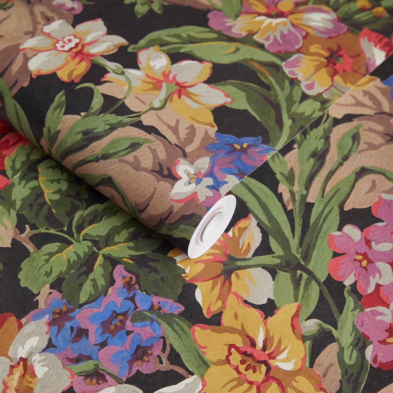 FLORESCENCE Wallpaper - Noir en Nuevo estado para la venta en New York, NY