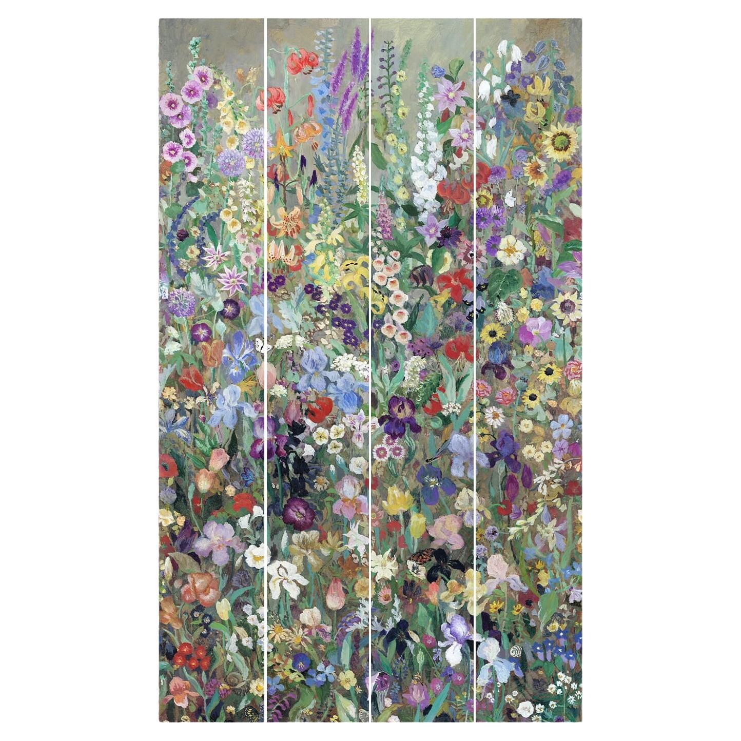 In the Victorian language of flowers, the wildflower symbolises joy; what better way to bring the joyful optimism of an English country garden into your interiors than with the painterly meadow that is FLORIBUNDA?

Our wallpaper is made using