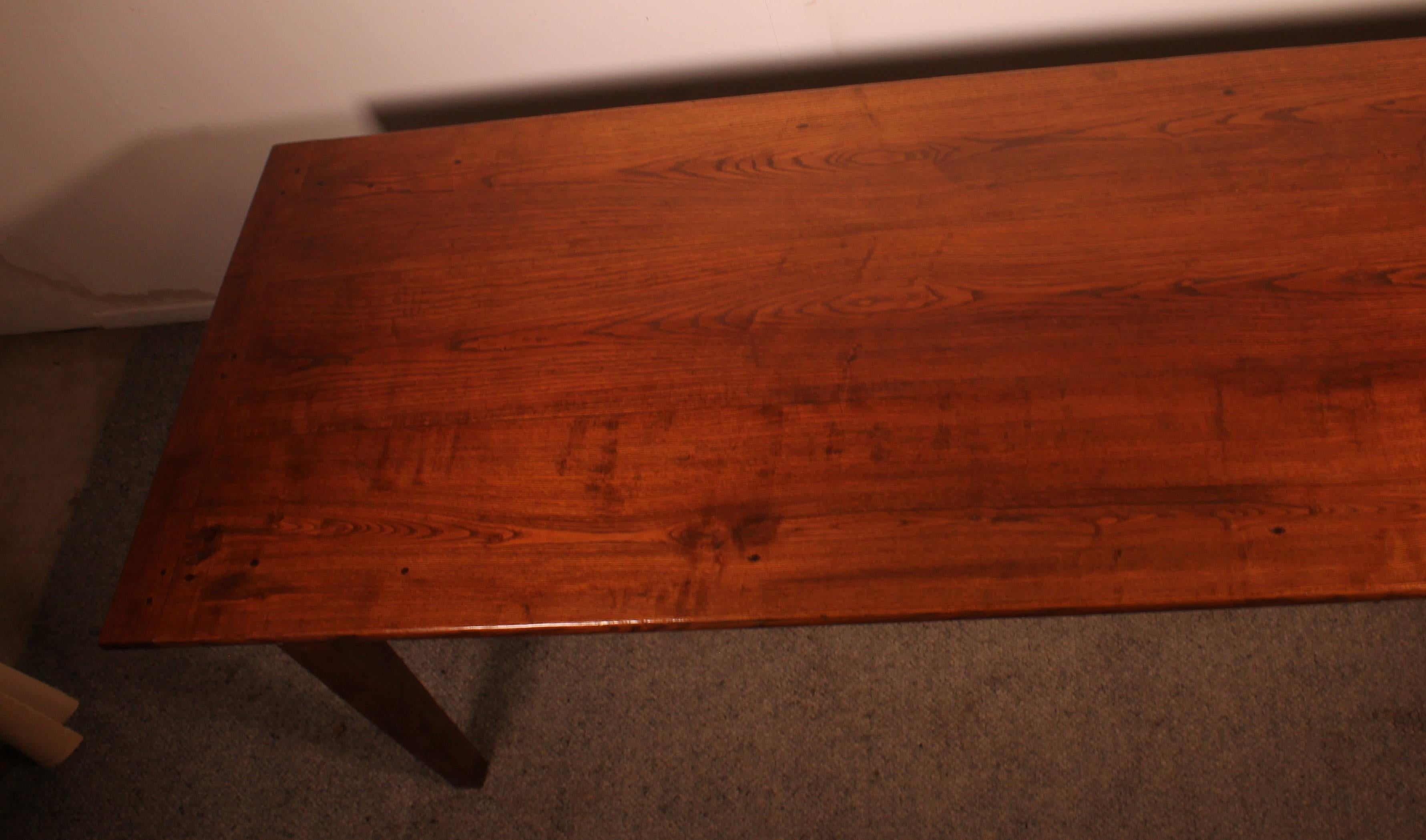 Table de réfectoire en Oak 3M - 19ème siècle en vente 2