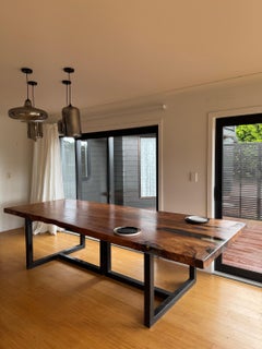 3m x 1.3m  Kauri Dining Table in Solid Ancient Kauri Wood