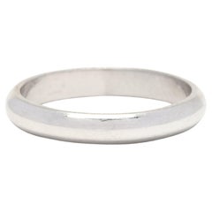 Wide Platinum Wedding Band, Platinum, Ring Plain Platinum Band