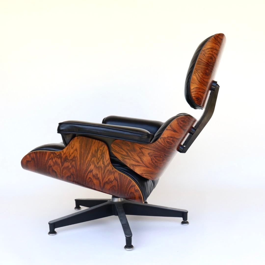  Brazilian Rosewood Eames Lounge Chair and Ottoman for Herman Miller  3