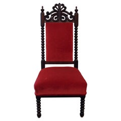 Antique 3rd Quarter 19th Century English Child's Parlor Chair