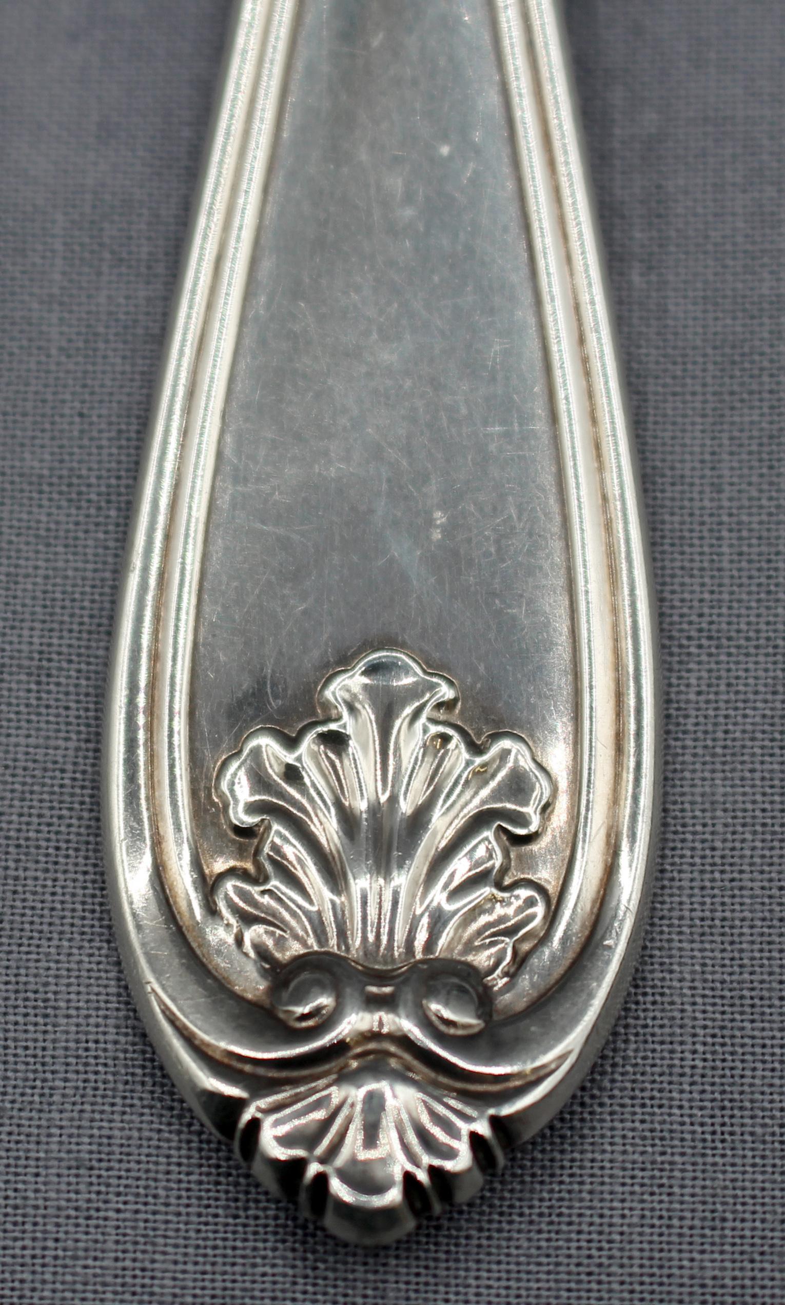 Set di 8 forchette da tavola in argento di Gorham del terzo quarto del XIX secolo in vendita 2