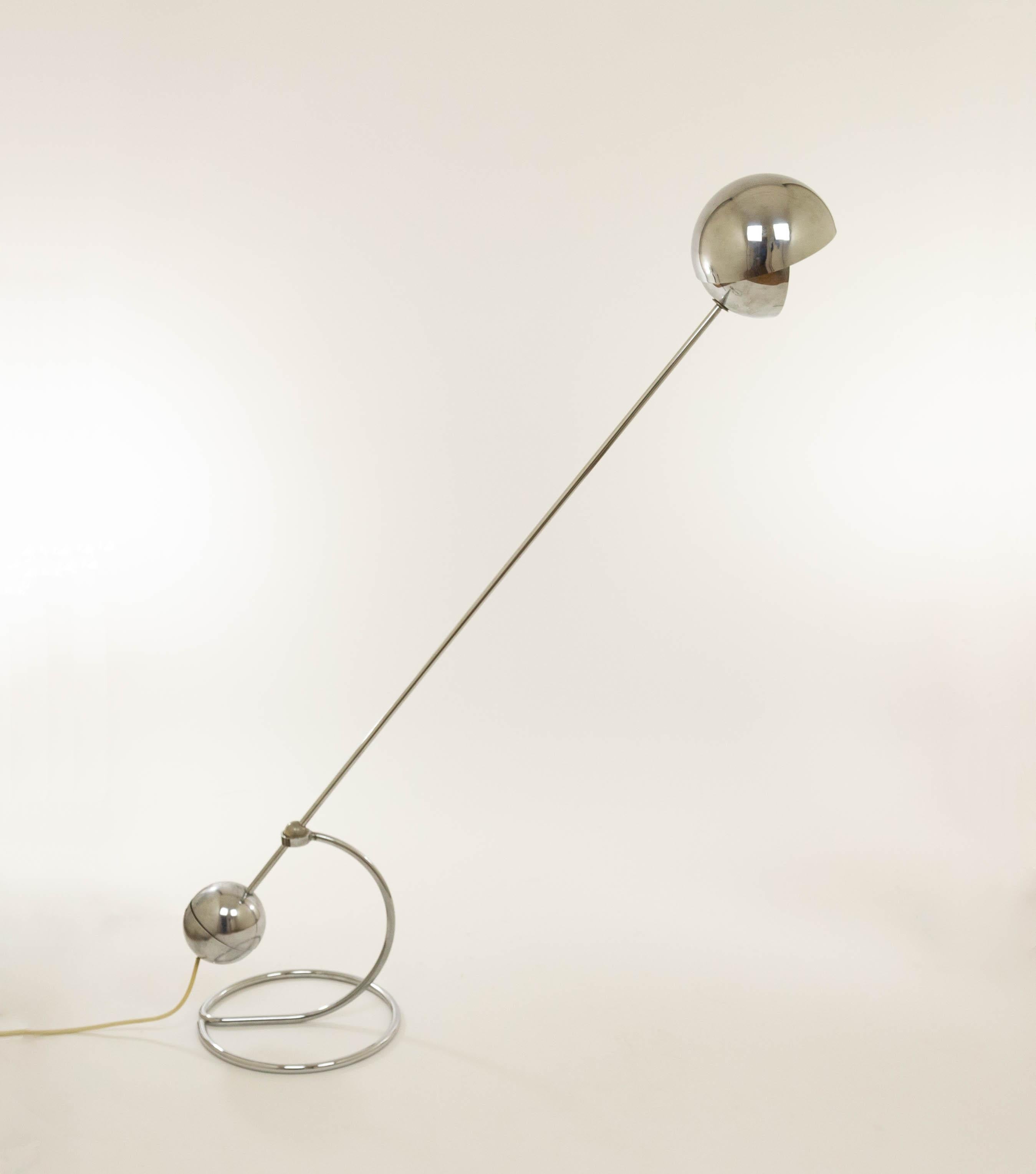 Mid-Century Modern 3S Floor Lamp by Paolo Tilche for Sirrah, 1960s For Sale