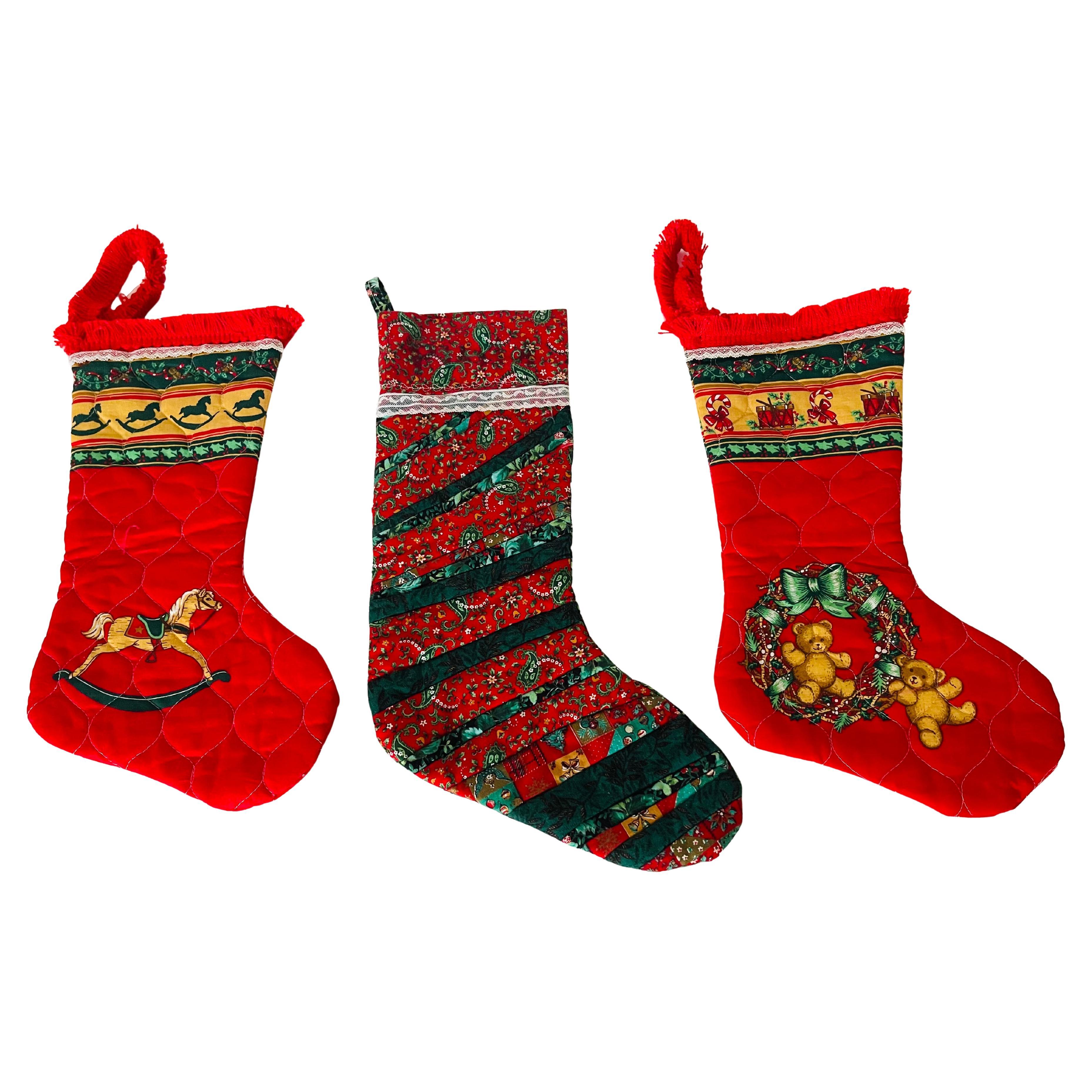 3S Vintage Weihnachtsstrümpfe