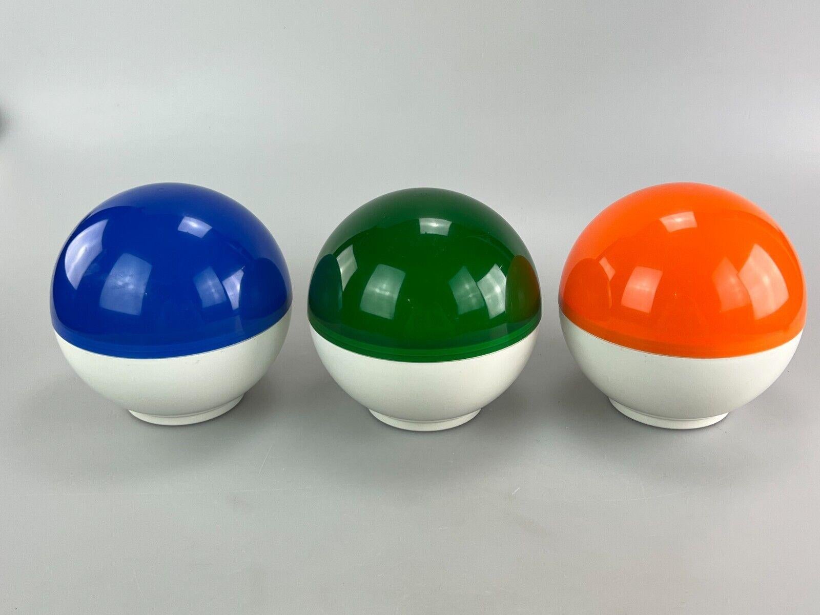 Allemand Lampe de bureau 3x 60s 70s Varta Lampe de table Hans Gugelot Design de l'ère spatiale