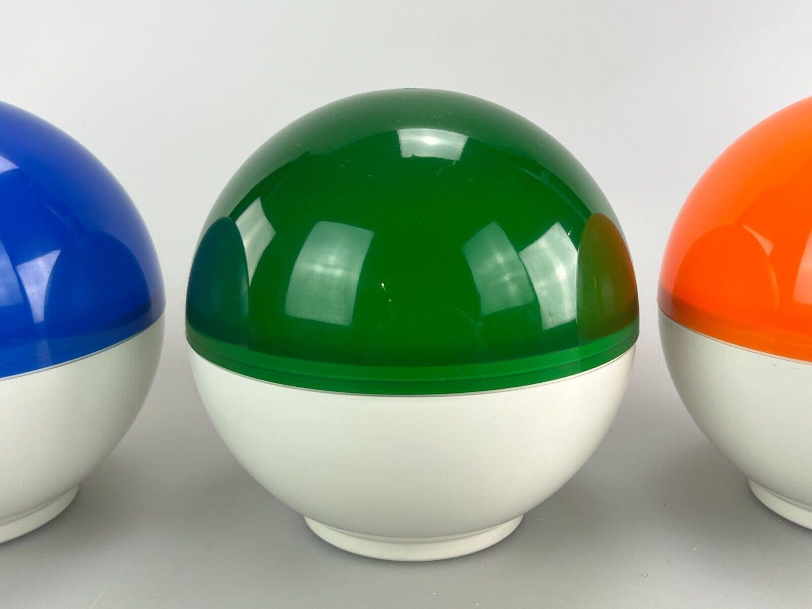 Fin du 20e siècle Lampe de bureau 3x 60s 70s Varta Lampe de table Hans Gugelot Design de l'ère spatiale