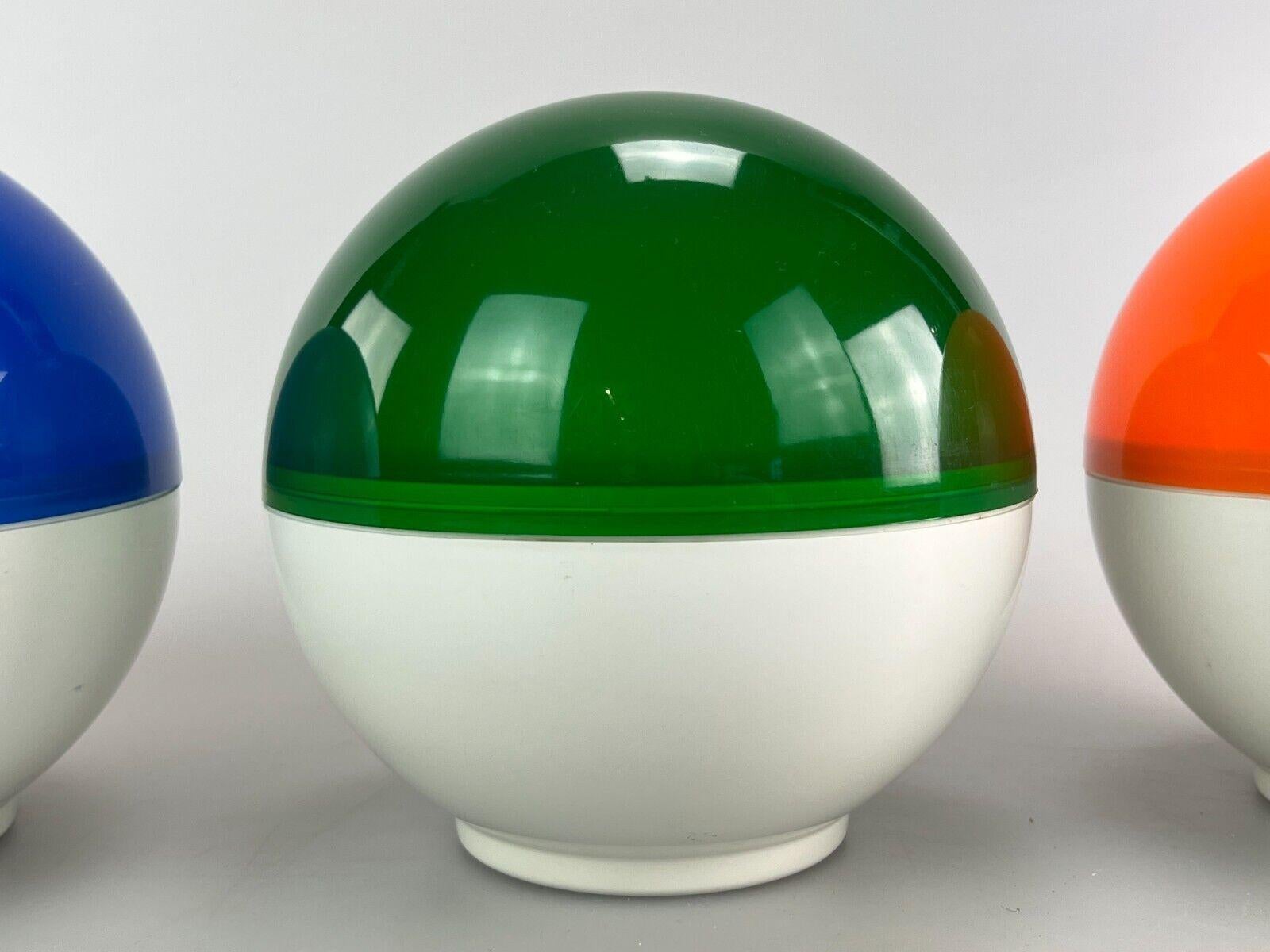Lampe de bureau 3x 60s 70s Varta Lampe de table Hans Gugelot Design de l'ère spatiale 3